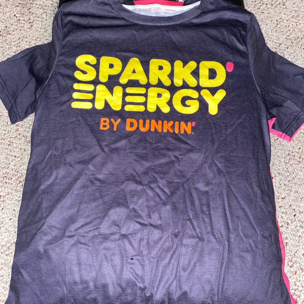 dunkin sparked energy shirt